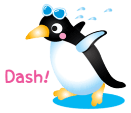 Loose penguin sticker #520228