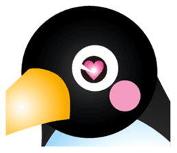 Loose penguin sticker #520230