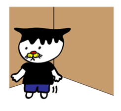 Chicken,Negative Cat(ENG ver.) sticker #520390