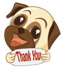 Puggy Pug sticker #520719