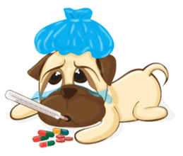 Puggy Pug sticker #520726