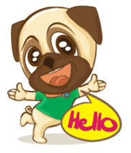 Puggy Pug sticker #520730