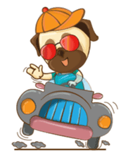 Puggy Pug sticker #520737