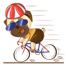 Puggy Pug sticker #520738