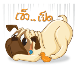Puggy Pug sticker #520742