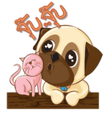 Puggy Pug sticker #520745