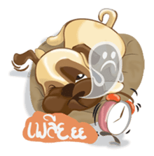 Puggy Pug sticker #520749