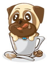 Puggy Pug sticker #520750