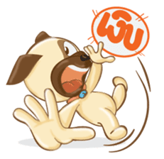 Puggy Pug sticker #520751