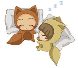 cute fox sticker #520766
