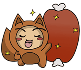 cute fox sticker #520771