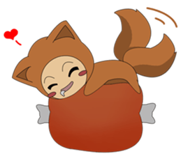 cute fox sticker #520780