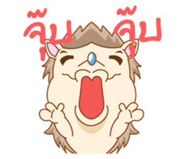 Charles the little hedgehog sticker #520808