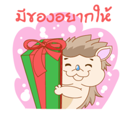 Charles the little hedgehog sticker #520833