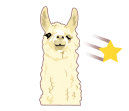 Funny alpaca and friends sticker #520847