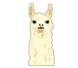 Funny alpaca and friends sticker #520856