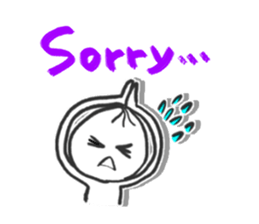 RAKKYO DESU sticker #521444