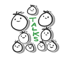 RAKKYO DESU sticker #521452