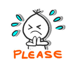 RAKKYO DESU sticker #521457