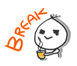 RAKKYO DESU sticker #521459