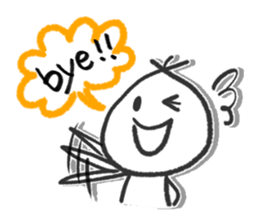 RAKKYO DESU sticker #521460