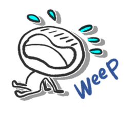 RAKKYO DESU sticker #521467