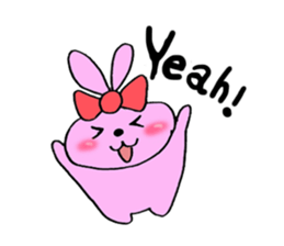 drinker rabbit sticker #521680