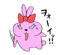 drinker rabbit sticker #521695