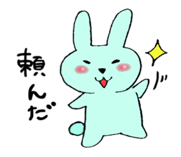 drinker rabbit sticker #521708