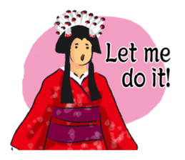 Pattern of Jidaigeki(Samurai drama)Ver.E sticker #522082