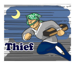 Pattern of Jidaigeki(Samurai drama)Ver.E sticker #522089