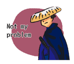 Pattern of Jidaigeki(Samurai drama)Ver.E sticker #522101