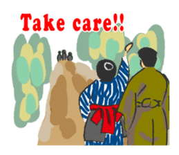 Pattern of Jidaigeki(Samurai drama)Ver.E sticker #522113