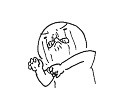 Toilet paper man sticker #523011