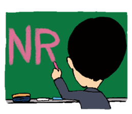 Businessmen talks using mysterious words sticker #523336