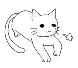Capricious Cat sticker #523694