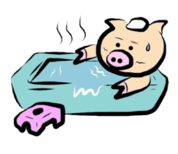 Pigs life sticker #524181