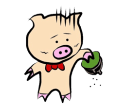 Pigs life sticker #524183