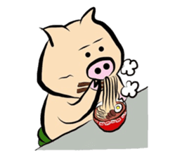 Pigs life sticker #524189