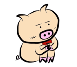 Pigs life sticker #524190