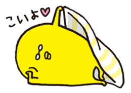 We love yellow and the glasses 2 sticker #524435