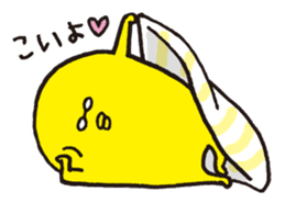 We love yellow and the glasses 2 sticker #524435