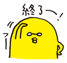 We love yellow and the glasses 2 sticker #524439