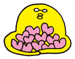 We love yellow and the glasses 2 sticker #524442