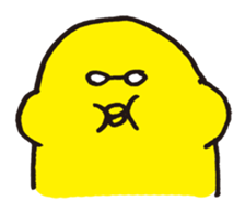 We love yellow and the glasses 2 sticker #524445