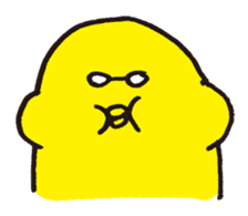 We love yellow and the glasses 2 sticker #524445