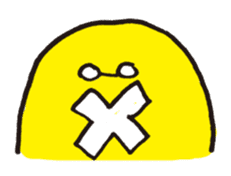 We love yellow and the glasses 2 sticker #524446