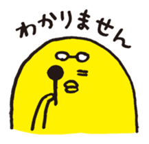 We love yellow and the glasses 2 sticker #524454