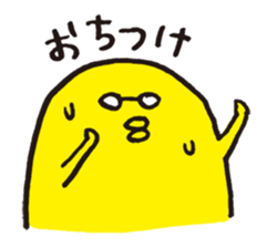 We love yellow and the glasses 2 sticker #524458