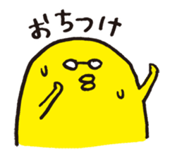 We love yellow and the glasses 2 sticker #524458